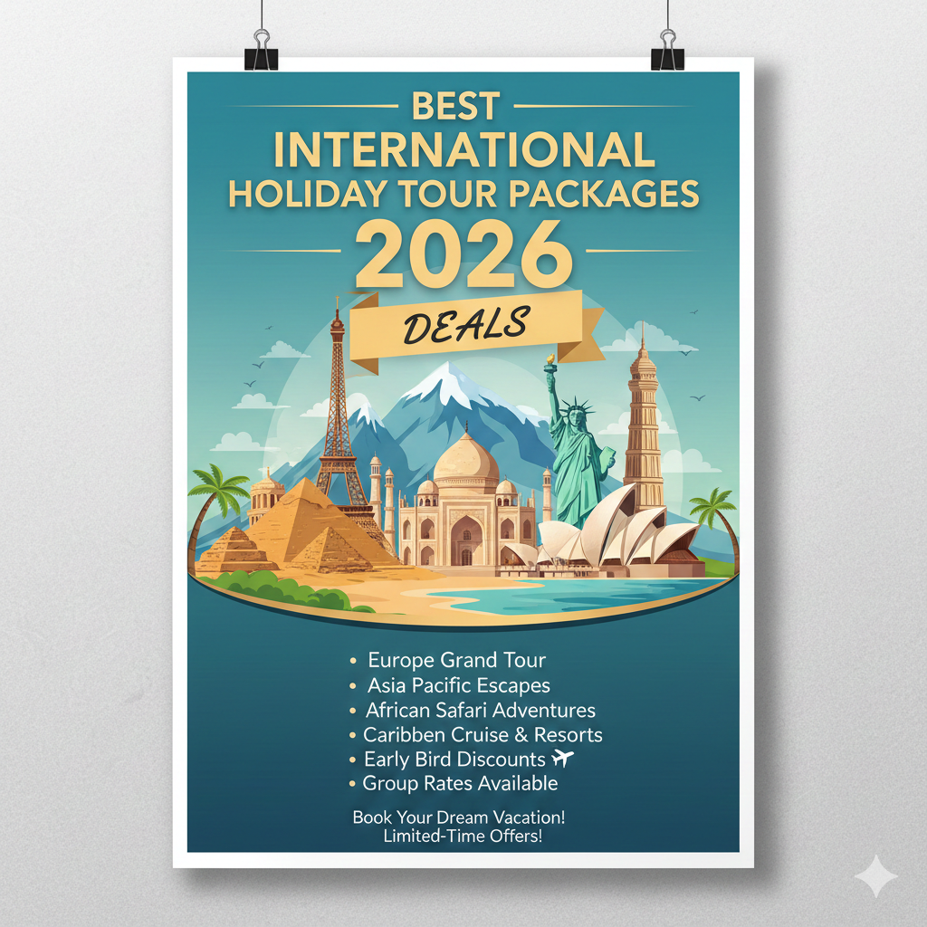 Best International Holiday Tour Packages 2026 Deals